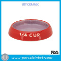 Rojo, manzana, forma, fruta, fantasía, novedad, medición, tazas